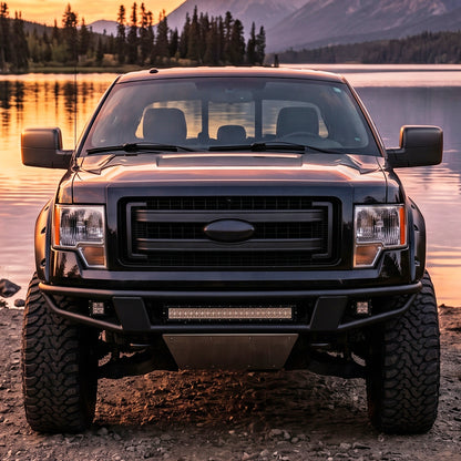 2004-2014 Ford F150 Adjustable and Foldable Mirrors Pair | Black