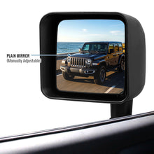 2007-2018 Jeep Wrangler Manual Fold Manually Adjustable Towing Mirrors Pair