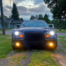 Ronnin - Fits 2005-2010 Chrysler 300 Factory Replacement Halogen Headlights Assembly Pair | Black