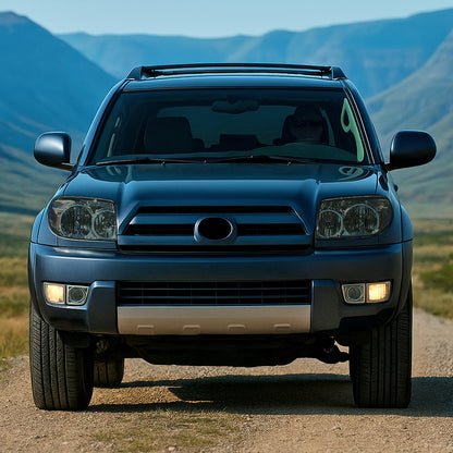 Ronnin - Conjunto de faros de repuesto originales para Toyota 4Runner 2003-2005 | Ahumado