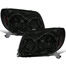 Ronnin - Conjunto de faros de repuesto originales para Toyota 4Runner 2003-2005 | Ahumado
