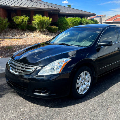 Ronnin - Fits 2010-2012 Nissan Altima Sedan Factory Replacement Halogen Headlights Assembly Pair | Chrome | Driver Side