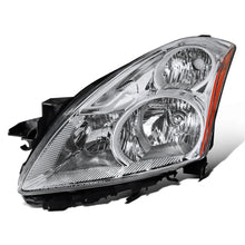 Ronnin - Fits 2010-2012 Nissan Altima Sedan Factory Replacement Halogen Headlights Assembly Pair | Chrome | Driver Side