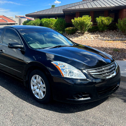 Ronnin - Fits 2010-2012 Nissan Altima Sedan Factory Replacement Halogen Headlights Assembly Pair | Chrome | Passenger Side