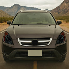 Ronnin - Fits 2002-2004 Honda CR-V Factory Replacement Halogen Headlights Assembly Pair | Smoke