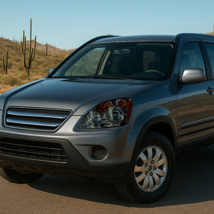 Ronnin - Faros de repuesto para Honda CR-V fabricados en Japón entre 2005 y 2006, par | Ahumados