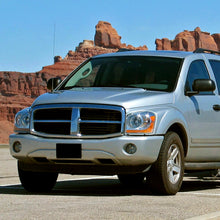 Ronnin - Fits 2004-2006 Dodge Durango Headlights Assembly Head Lamps Factory Replacement Pair | Chrome