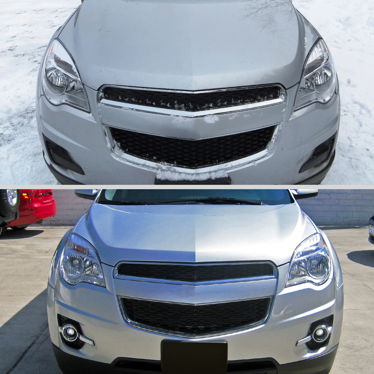 Ronnin - Fits 2010-2015 Chevy Equinox LT LS Factory Replacement Halogen Headlights Assembly Pair | Chrome