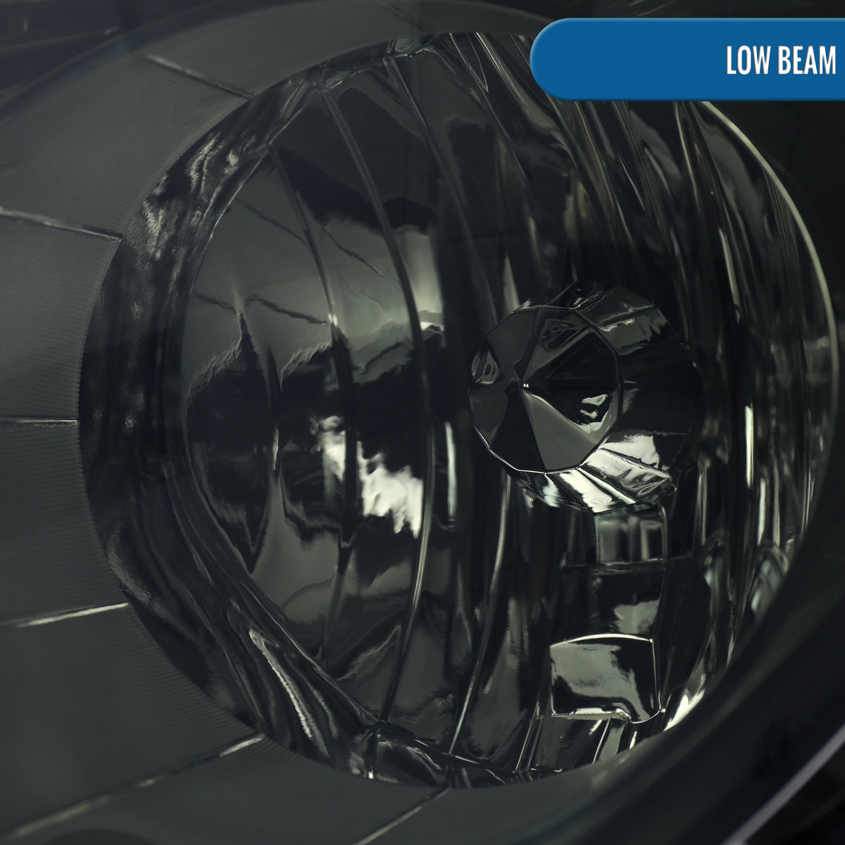 Ronnin - Fits 2010-2015 Chevy Equinox LT LS Factory Replacement Halogen Headlights Assembly Pair | Smoke