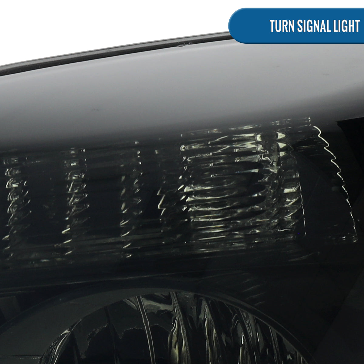 Ronnin - Fits 2010-2015 Chevy Equinox LT LS Factory Replacement Halogen Headlights Assembly Pair | Smoke