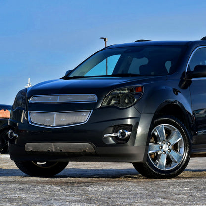 Ronnin - Se adapta a Chevy Equinox LT LS 2010-2015 Par de conjuntos de faros delanteros halógenos de repuesto | Ahumado