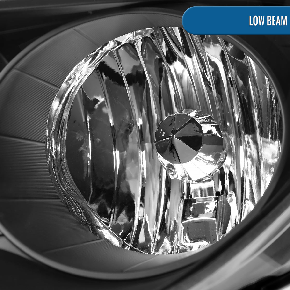 Ronnin - Fits 2010-2015 Chevy Equinox LT LS Factory Replacement Halogen Headlights Assembly Pair | Black