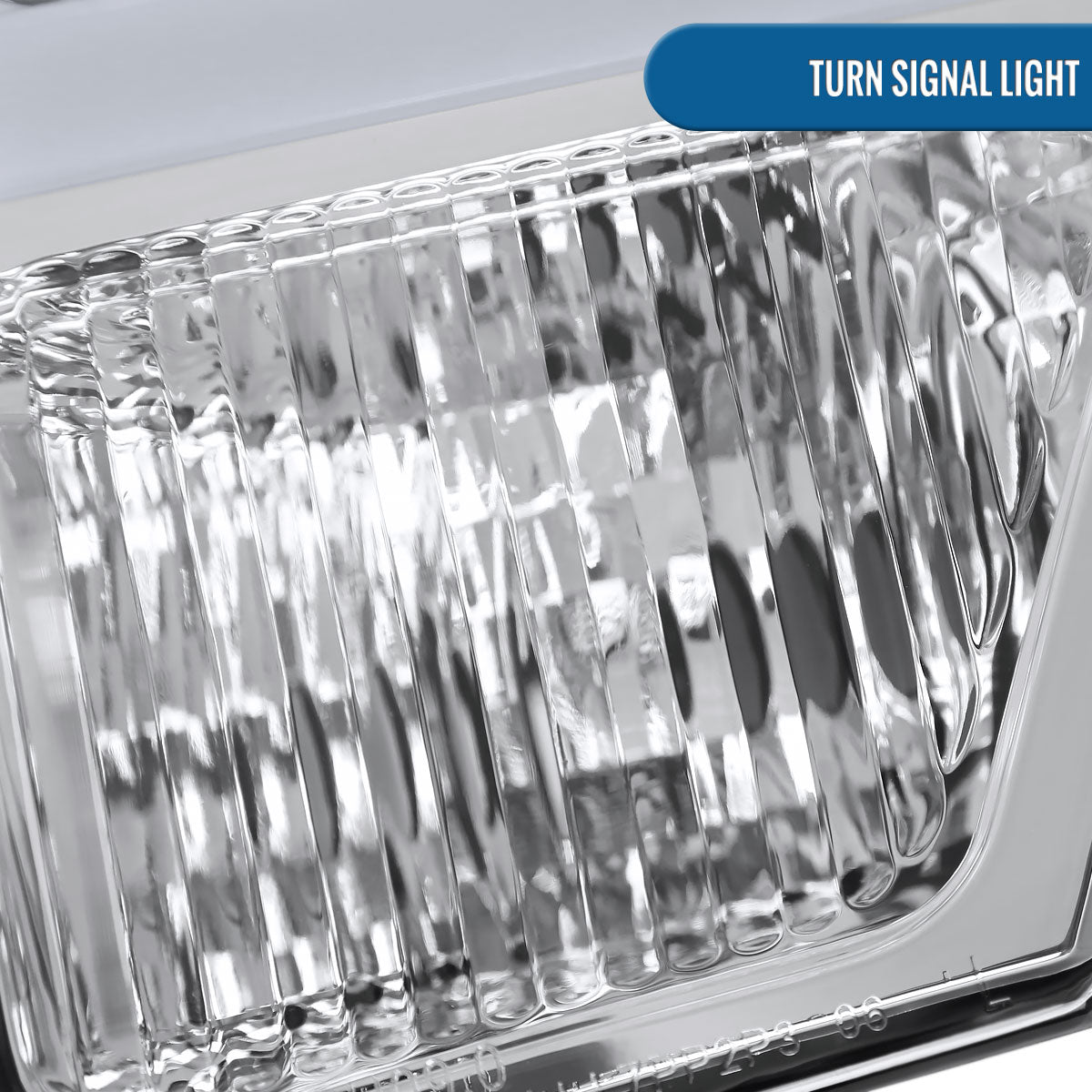 Ronnin - Fits 2009-2014 Ford F150 Upgraded LED Running Tube Lights Headlights Replacement Assembly Pair | Chrome