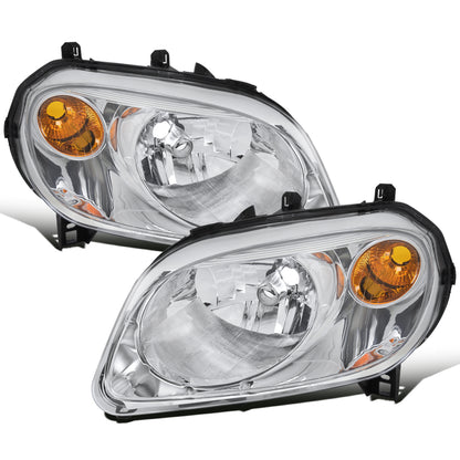 Ronnin - Conjunto de faros de repuesto para Chevy HHR 2006-2011, par | Cromado