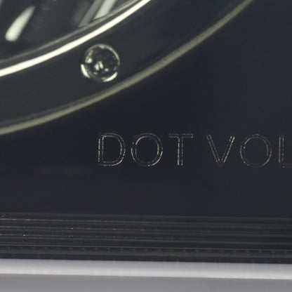 Ronnin - Fits 2001-2003 Toyota Highlander Factory Replacement Headlights Headlamp Assembly Pair | Black Smoke