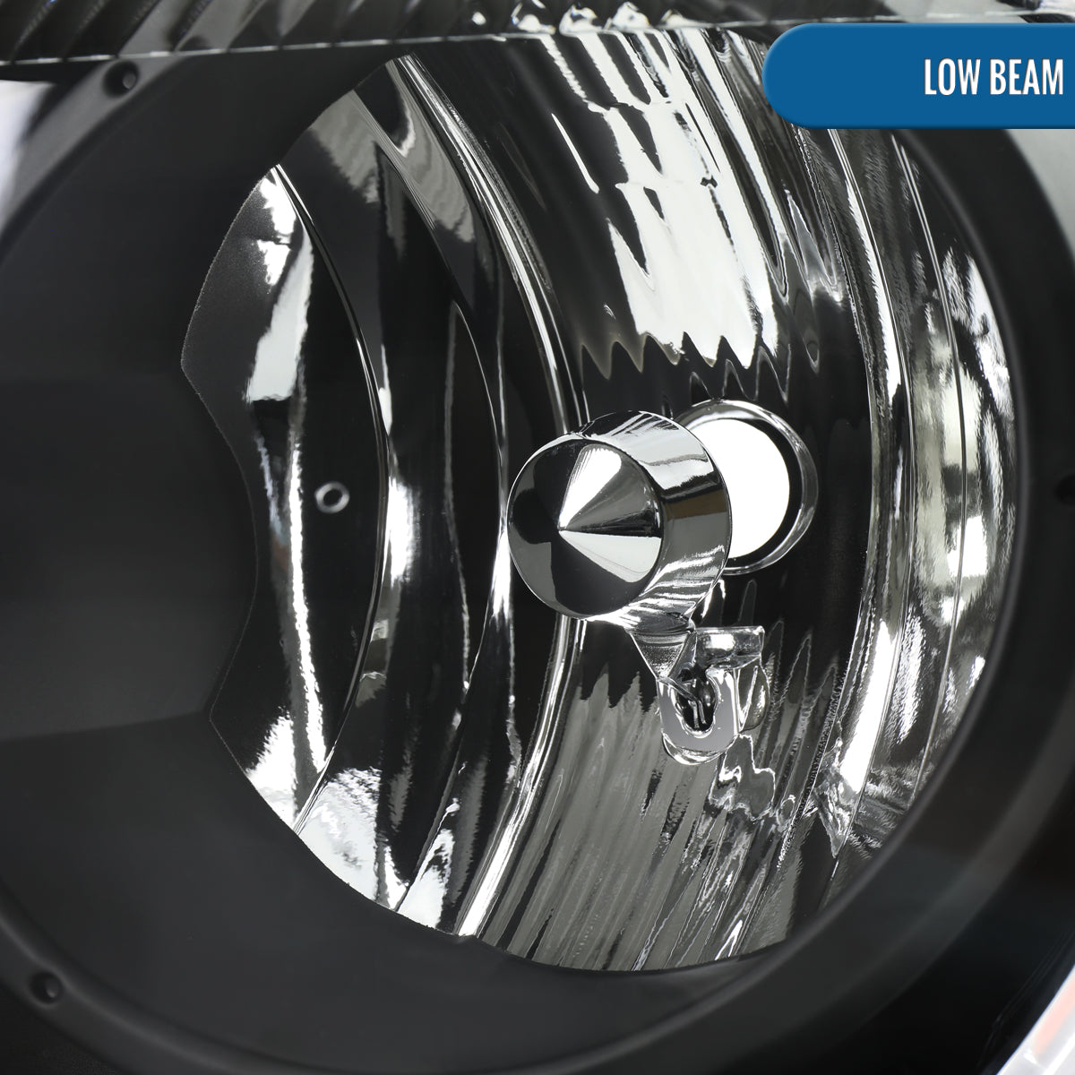 Ronnin - Fits 2001-2003 Toyota Highlander Factory Replacement Headlights Headlamp Assembly Pair | Black