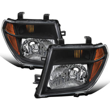 2005-2008 Nissan Pathfinder Frontier  Replacement Headlights Assembly Pair | Black