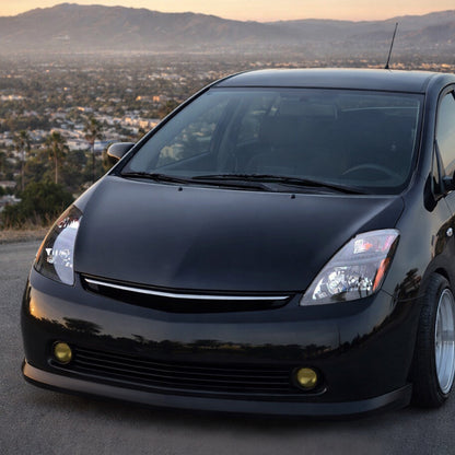Ronnin - Conjunto de faros halógenos de repuesto para Toyota Prius 2006-2009 | Negro