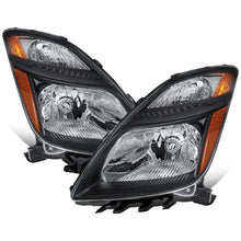 2006-2009 Toyota Prius Replacement Halogen Headlights Assembly Pair | Black