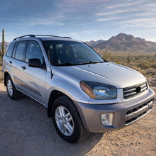 Ronnin - Fits 2001-2003 Toyota RAV4 Factory Replacement Halogen Headlights Assembly Pair | Black