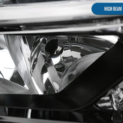 Ronnin - Compatible con Nissan Rogue 2014-2016 Montaje de faros halógenos de repuesto lado del pasajero | Negro