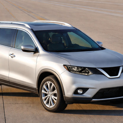 Ronnin - Compatible con Nissan Rogue 2014-2016 Montaje de faros halógenos de repuesto lado del pasajero | Negro