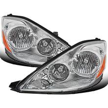 2006-2010 Toyota Sienna  Replacement Halogen Headlights Assembly Pair | Chrome