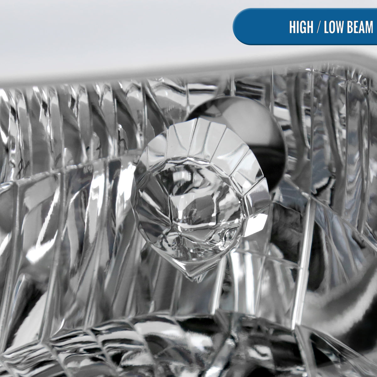 Ronnin - Fits 2005-2011 Toyota Tacoma LED Tube Headlights Assembly Head Lamps Replacement Pair | Chrome