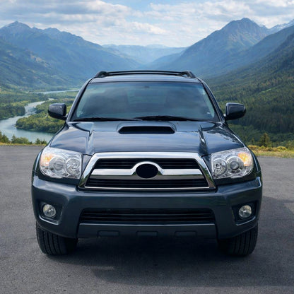 Ronnin - Se adapta a Toyota 4Runner 2006-2009 Montaje de reemplazo de faros de proyector (par) | Cromado