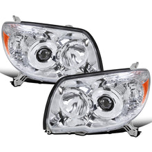 Ronnin - Se adapta a Toyota 4Runner 2006-2009 Montaje de reemplazo de faros de proyector (par) | Cromado