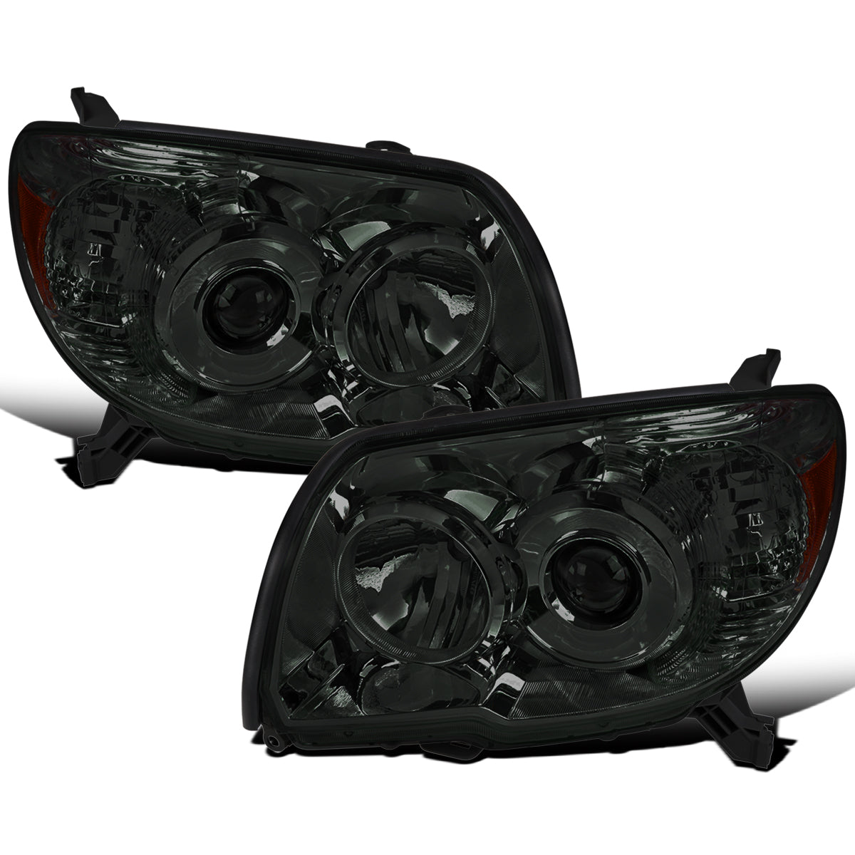 2006-2009 Toyota 4Runner Projector Headlights Replacement Assembly Pair | Smoke
