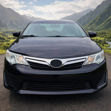 Ronnin - Se adapta a Toyota Camry 2012-2014 Faros delanteros de proyector halógenos de repuesto | Par cromado