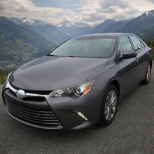 Ronnin - Se adapta a los faros delanteros de proyector halógeno Toyota Camry 2015-2017 | Par de ensamblaje de repuesto | Gris humo