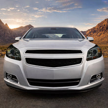 Ronnin - Compatible con Chevy Malibu 2013-2015, Malibu Limited 2016 Par de faros delanteros con proyector halógeno de repuesto | Ahumado