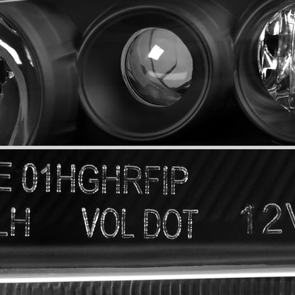 Ronnin - Fits 2003-2005 Mazda 6 Sedan Upgraded Replacement Projector Headlights Assembly Pair | Black