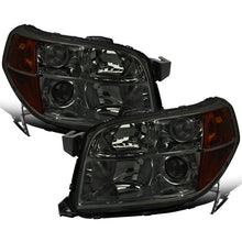 Ronnin - Compatible con Honda Pilot 2006-2008 Par de faros delanteros tipo proyector de repuesto | Ahumados