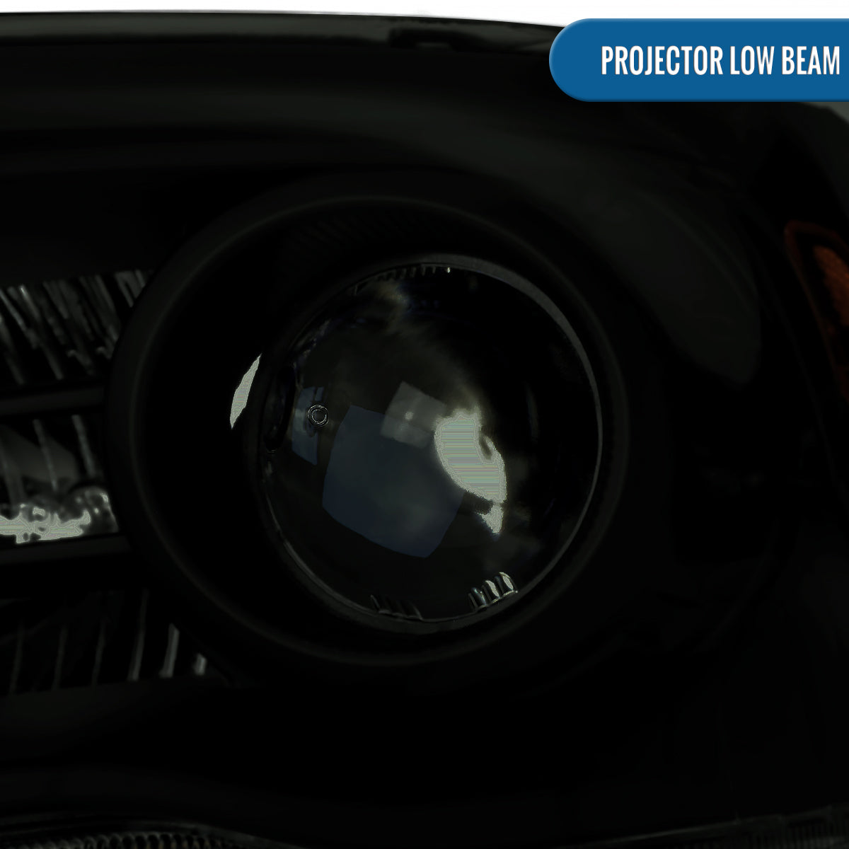 Ronnin - Compatible con Ram 1500 2500 3500 2009-2018, Ram 1500 Classic 2019-2024. Conjunto de faros delanteros con proyector LED secuencial Switchback con señal de giro animada + par de arranque | Negro ahumado