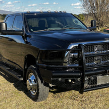 2009-2018 Ram 1500 2500 3500 2019-2024 Ram 1500 Classic Projector Headlights Switchback LED Sequential Turn Signal + Animated Startup Assembly Pair | Black Smoke