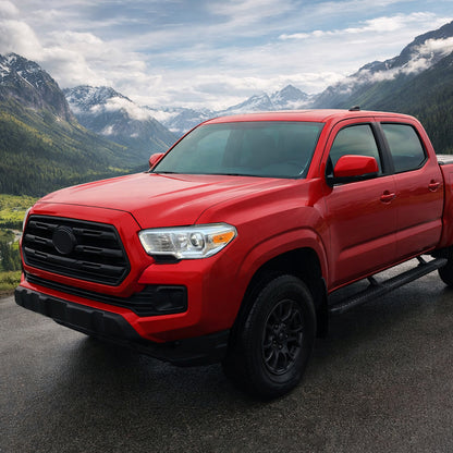 Ronnin - Se adapta a los faros de proyector halógenos de Toyota Tacoma 2016-2023, montaje de repuesto del lado del conductor | Cromado