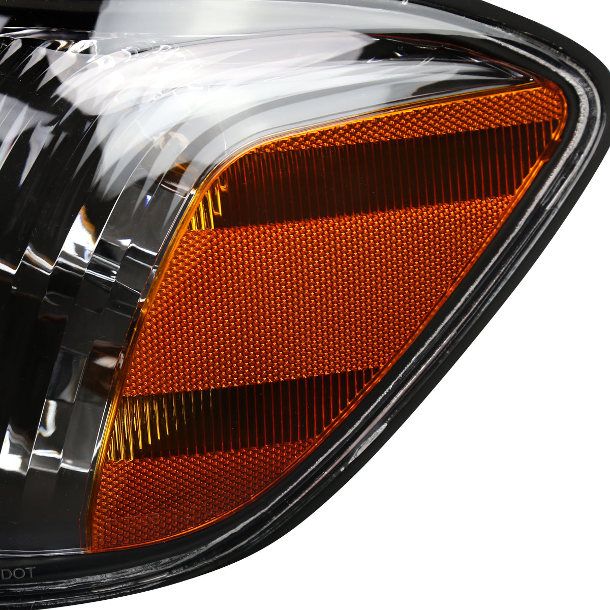 Ronnin - Compatible con Toyota Tundra 2005-2006, Sequoia 2005-2007, mejora de repuesto de luces de circulación diurna LED con intermitentes secuenciales, faros delanteros y conjunto de luces de esquina (par) | Negro