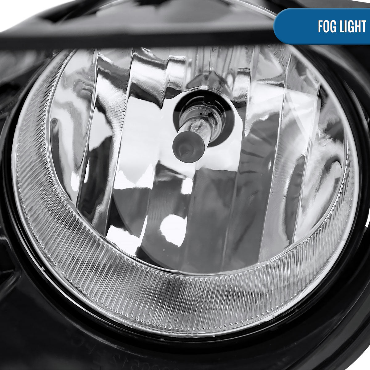 2008-2017 Toyota Sequoia Fog Lights Assembly Pair | Chrome