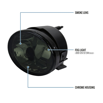 2005-2008 Nissan Armada 2004-2015 Titan Fog Lights | Smoke