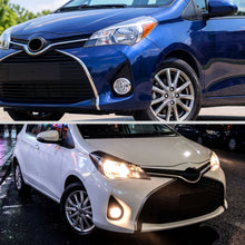 2015-2017 Toyota Yaris Fog Lights Assembly Pair | Chrome