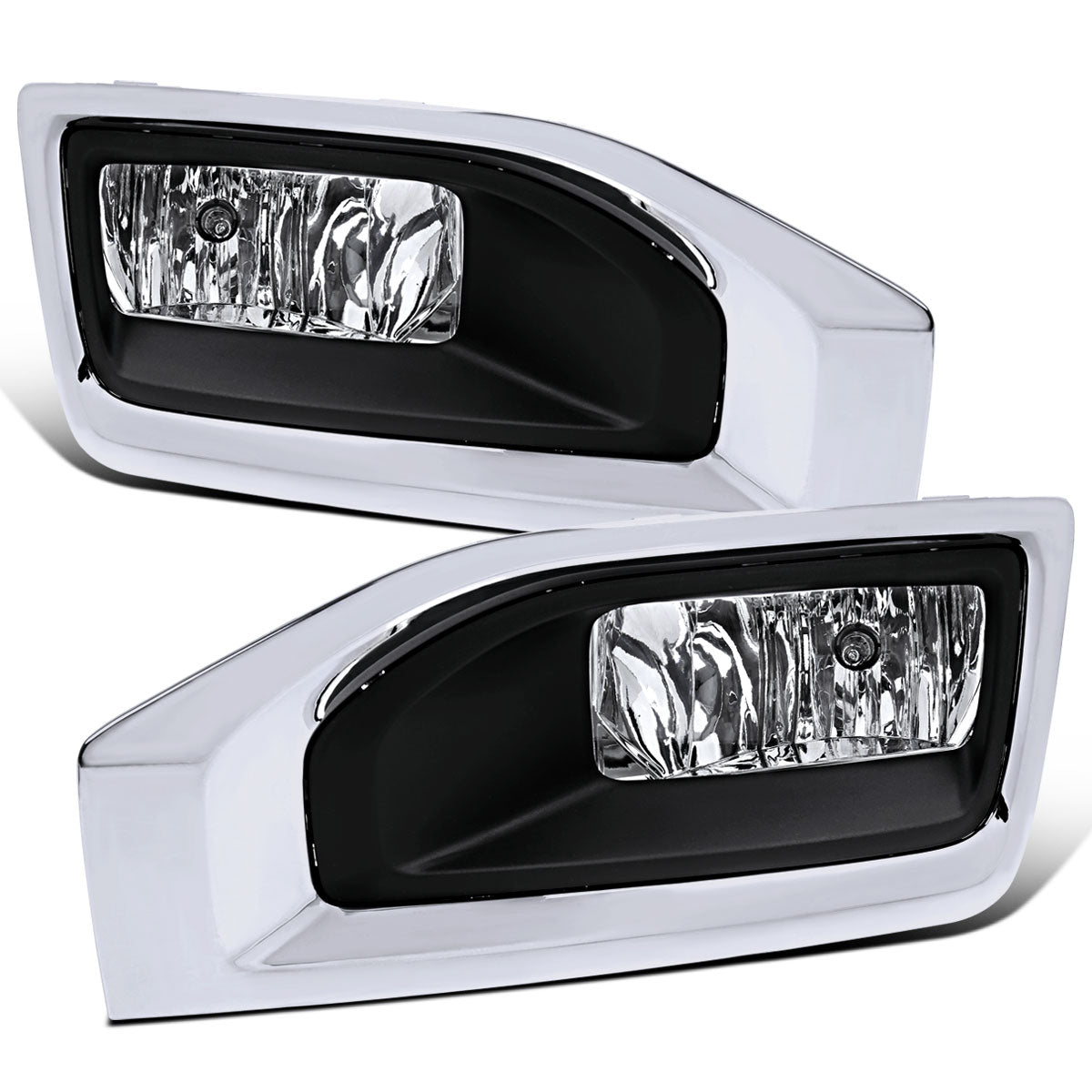 2015-2018 GMC Yukon Yukon XL Fog Lights Assembly Pair | Chrome