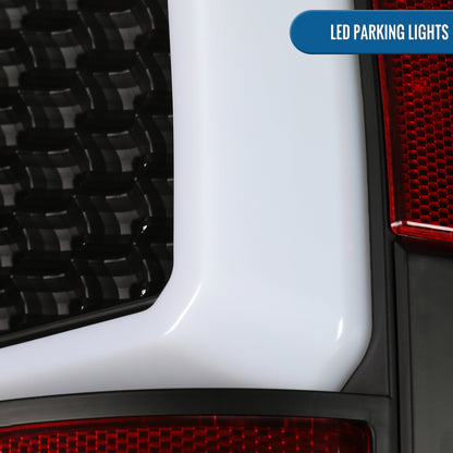 2000-2006 GMC Yukon Chevy Suburban Tahoe Full LED Tail Lights Pair | Black