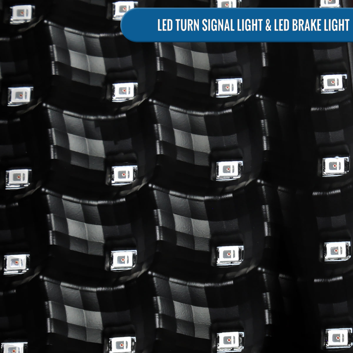 2000-2006 GMC Yukon Chevy Suburban Tahoe Full LED Tail Lights Pair | Black