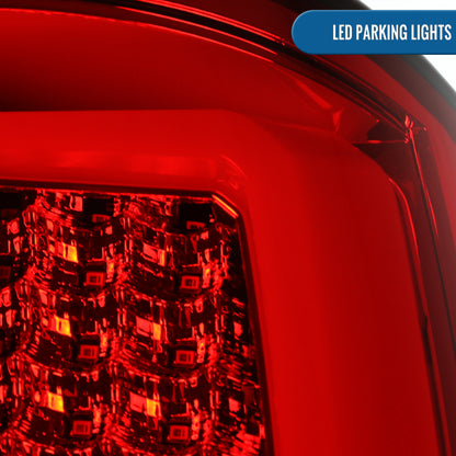 2000-2006 GMC Yukon Chevy Suburban Tahoe Full LED Tail Lights Pair | Red