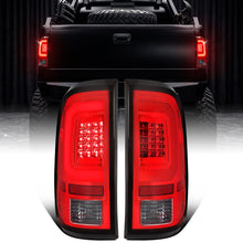 2008-2016 Ford F250 F350 F450 F550 LED Integrated Turn Signals and Brake Tail Lights Assembly Pair | Red
