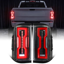 2009-2018 Dodge Ram 1500 2500 3500 Upgrade Full LED Tail Lights Assembly Pair | Gloss Black