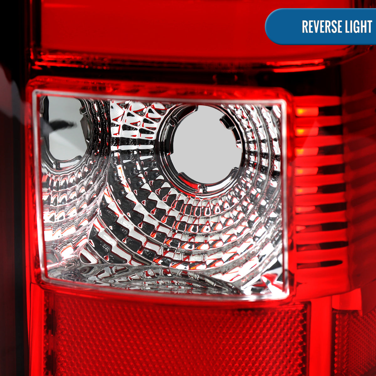 2003-2007 Chevy Silverado 1500 2500 3500 Upgrade LED Integrated Brake and Turn Signals Tail Lights Assembly Pair | Red